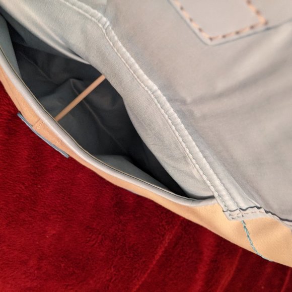 Coach Blue Soho Satchel Bag - Picture 8 of 13